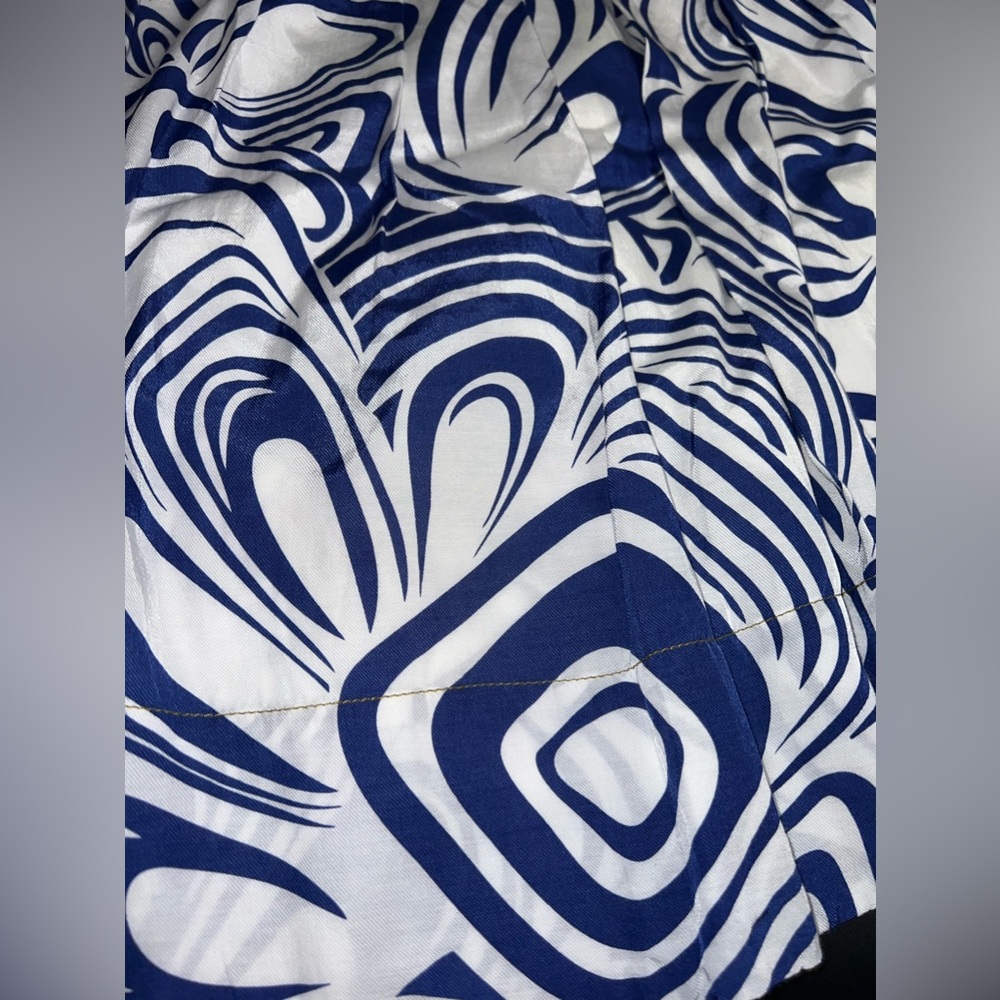 Cabi Blue Lombard Skirt Style #470 Size 12 EUC - Picture 3 of 9